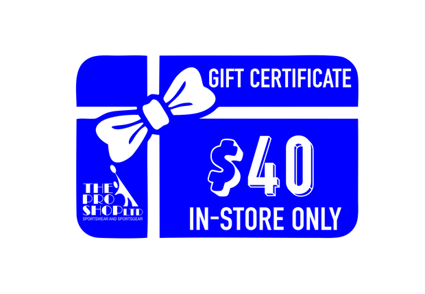 $40 Gift Certificate