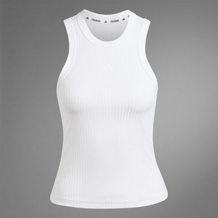 RIB TIGHT FIT TONAL 3-STRIPES TANK TOP - IW8163