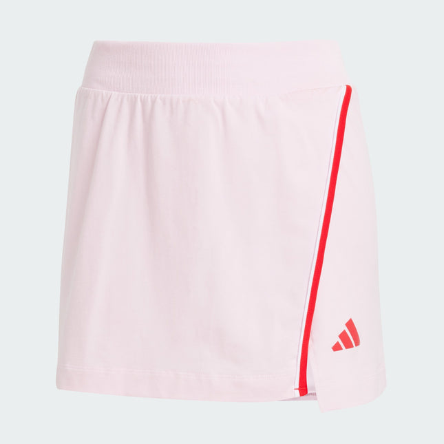 ESSENTIALS COLOR-POP COTTON SKORT - PINK - JG6212
