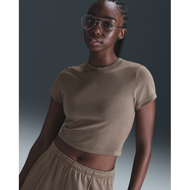 Sportswear Chill Knit Women's Cropped T-Shirt - HF9538-233