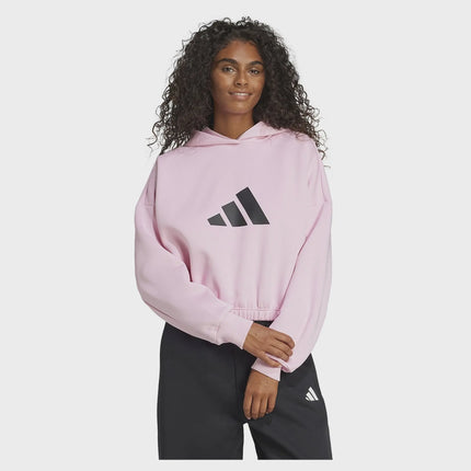 W FUTURE ICONS 3 BAR LOGO HOODIE - PINK - JE0138