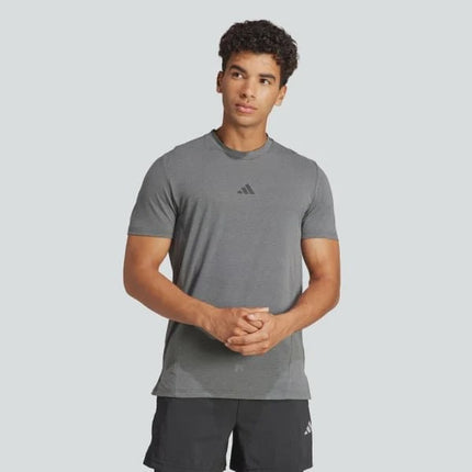 M DESIGNED FOR TRAINING WORKOUT TEE - GREY - IS3809