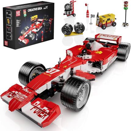 Mould King 10035 F1 Race Car Building Set