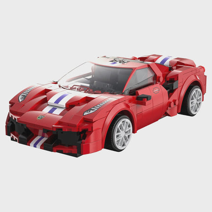 CaDA RC/APP Red Race Car C51072W