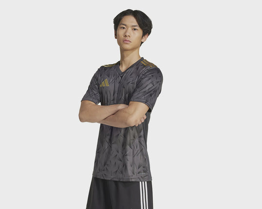 Adidas Team Icon 25 Jersey - Utility Black / Dark Football Gold - JN4424