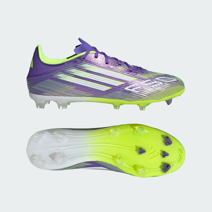 F50 LEAGUE FIRM/MULTI-GROUND BOOTS PURPLE- JI0003