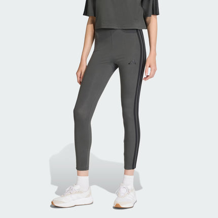 Women's leggings Essentials 3-Stripes - GRESIX/BLACK - KC5177