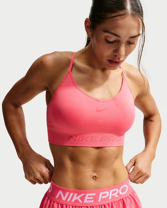 Nike Pro Seamless Women's Light-Support Padded Sports Bra - IB9843-897