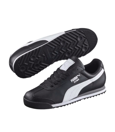 M Adult Roma Basic Blk/Wht/Silver Classic Sportstyle Prime - 353572 11