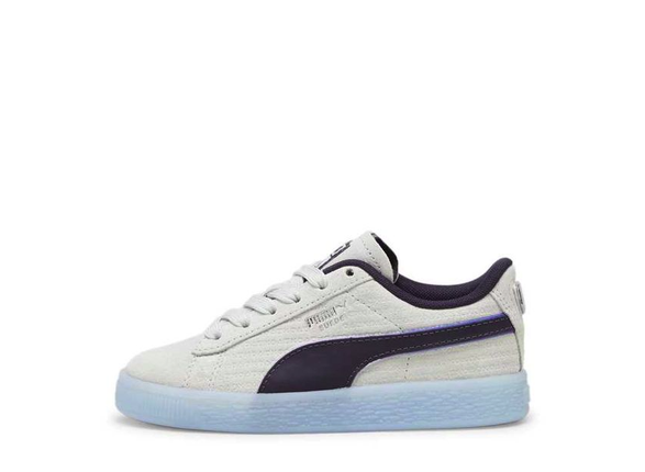 Suede Playstation GLAC GRY-BLK Classics Sportstyle Kids PS Core - 396656 01