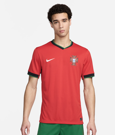 Men's Nike Portugal 2024 Home Jersey - FJ4275-657
