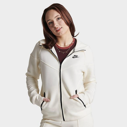 WOMEN'S NIKE SPORTSWEAR TECH FLEECE WINDRUNNER FULL-ZIP HOODIE - FB8338-110