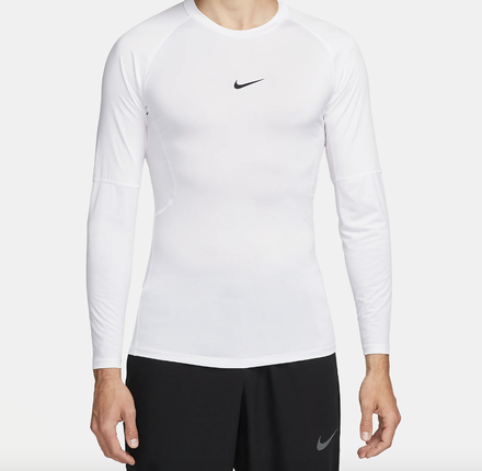 Nike Pro Men's Dri-FIT Tight Long-Sleeve Fitness Top - FB7919-100