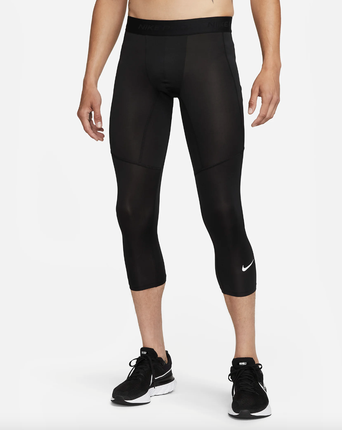 Nike Pro Men's Dri-FIT 3/4-Length Fitness Tights - FB7950-010