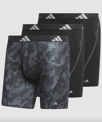 Men's Performance Mesh Graphic 3-Pack Boxer Brief Digi Camo Black-Onix/Black/Clear Grey • 5157991