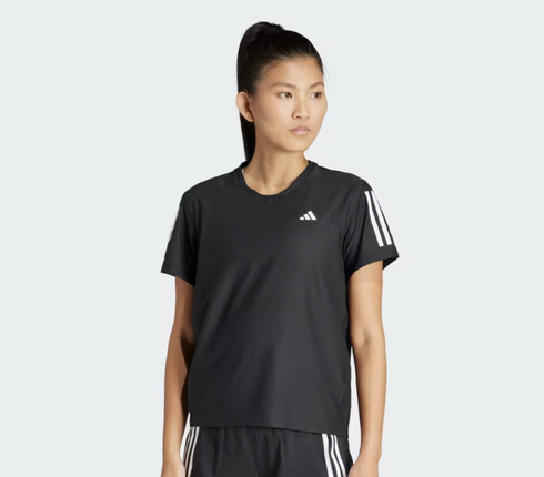 W Own The Run T-Shirt BLK - IN2961