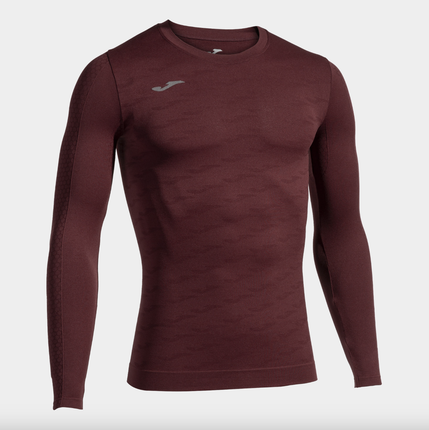 Long sleeve shirt man Brama Classic burgundy 103749.671