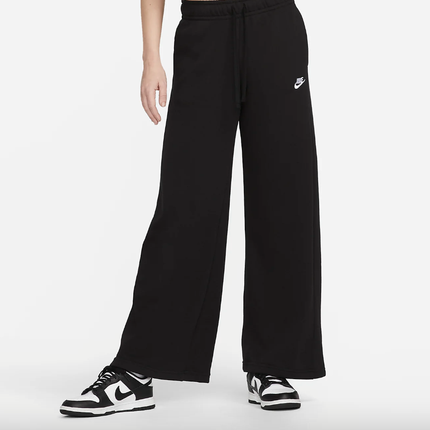 Nike Sportswear Club Fleece Women's Mid-Rise Wide-Leg Sweatpants - FB2727-010