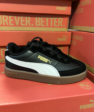 KIDS PUMA CLUB II ERA PS BLACK/WHITE - 402363 01