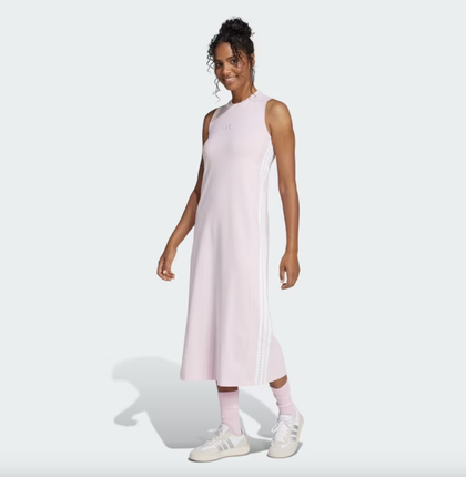 Essentials 3-Stripes Long Racerback Dress - JE1207