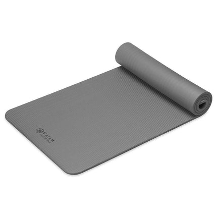 GAIAM ESSENTIALS FITNESS MAT & SLING (10MM) - 05-63321