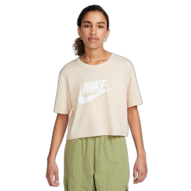 W NSW TEE ESSENTL CROP SANDDRIFT - BV6175-126