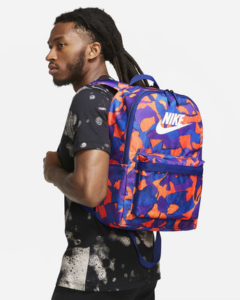 NK HERITAGE BKPK - CTGRY AOP - DEEP ROYAL BLUE - DV6243-455