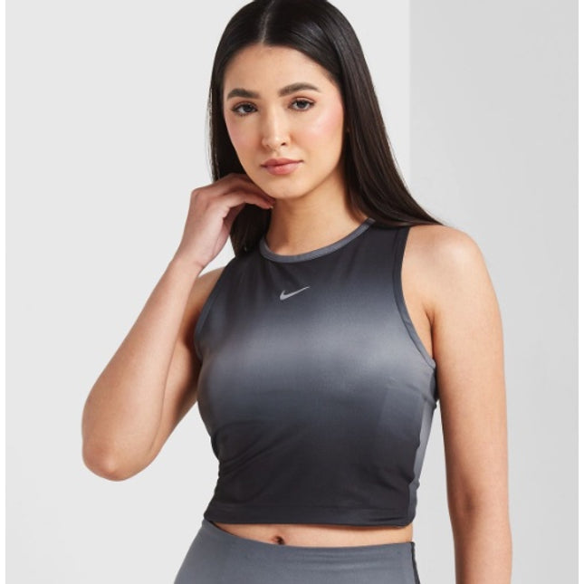 W NK DF SWSH PRNT CROP TANK - DX1033-010