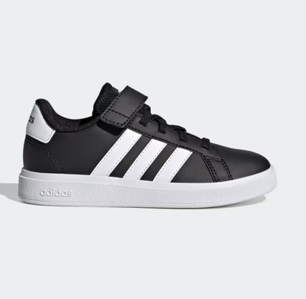 GRAND COURT ELASTIC LACE AND TOP STRAP SHOES - GW6513