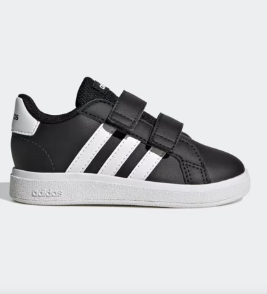 INFANT GRAND COURT LIFESTYLE HOOK AND LOOP SHOES- GW6523