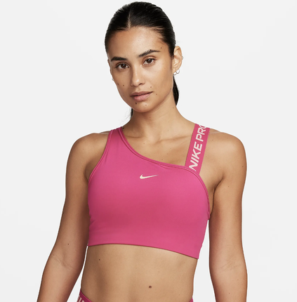 W Nike Pro Swoosh Medium-Support Asymmetrical Sports Bra DM0570-615