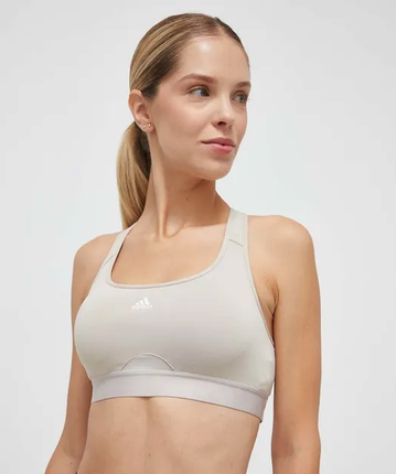 Powerreact Training Medium-Support Bra Grey - IK0164
