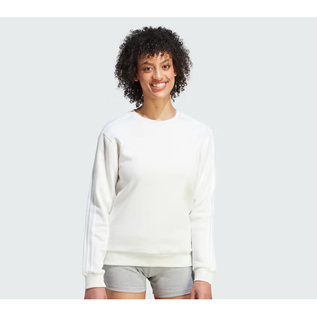 ESSENTIALS 3-STRIPES FLEECE SWEATSHIRT - IM0207