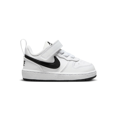 Nike Court Borough Low Recraft TD - White Black Toddler - DV5458-104