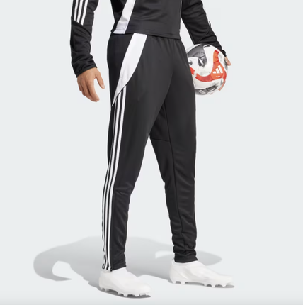 M TIRO 24 TRAINING TRACKSUIT BOTTOMS - BLK/WHT - IP1952