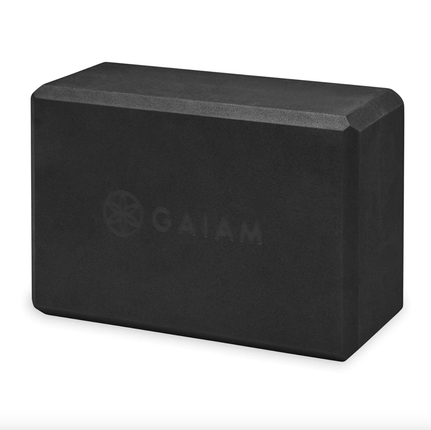 GAIAM YOGA BLOCK - BLACK- 05-63598