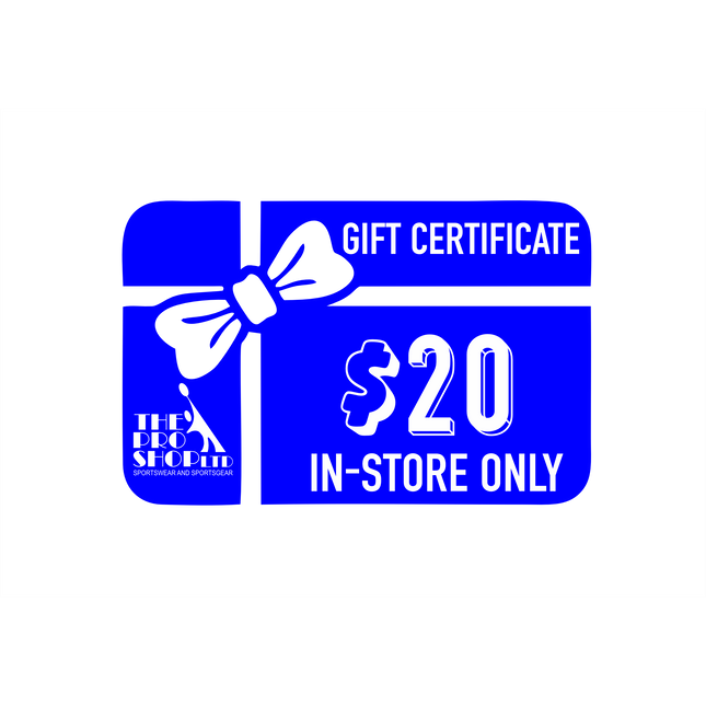 $20 Gift Certificate