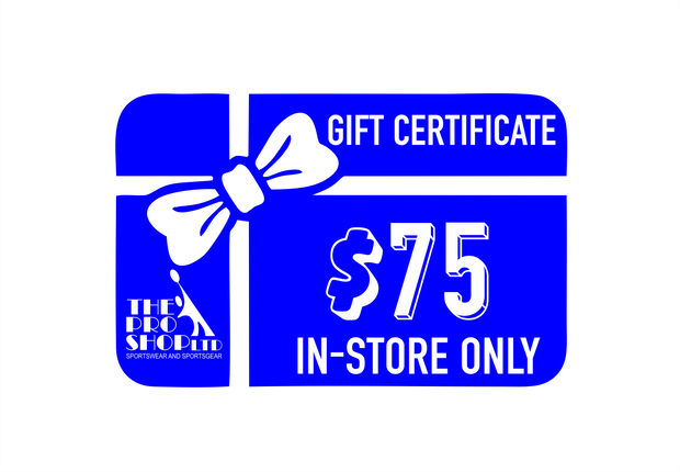 $75 Gift Certificate