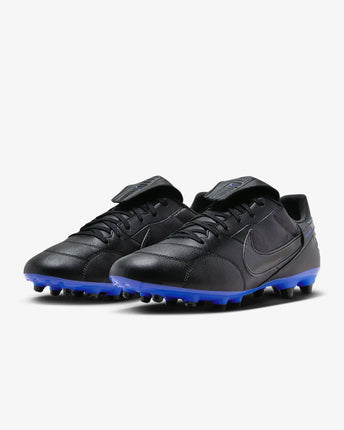 THE NIKE PREMIER III FG - BLK/BLUE - AT5889-007