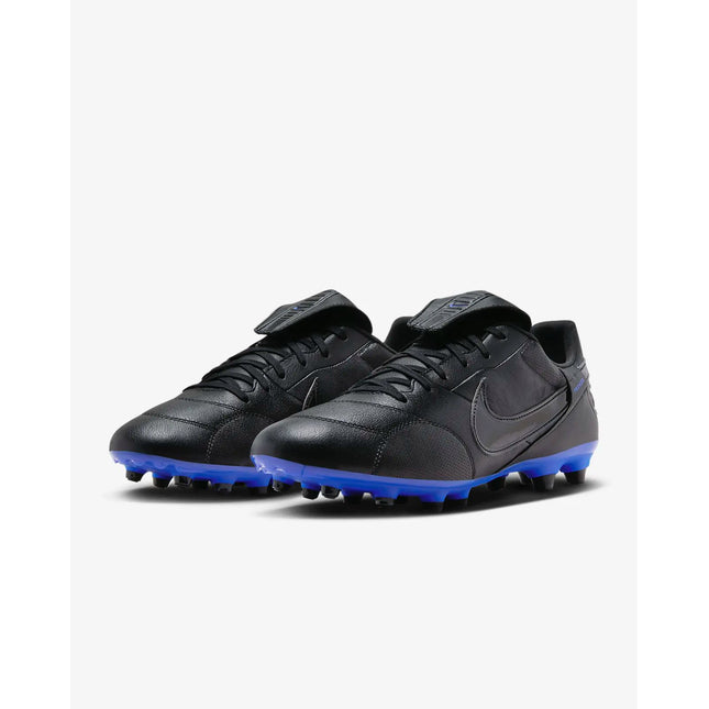 THE NIKE PREMIER III FG - BLK/BLUE - AT5889-007