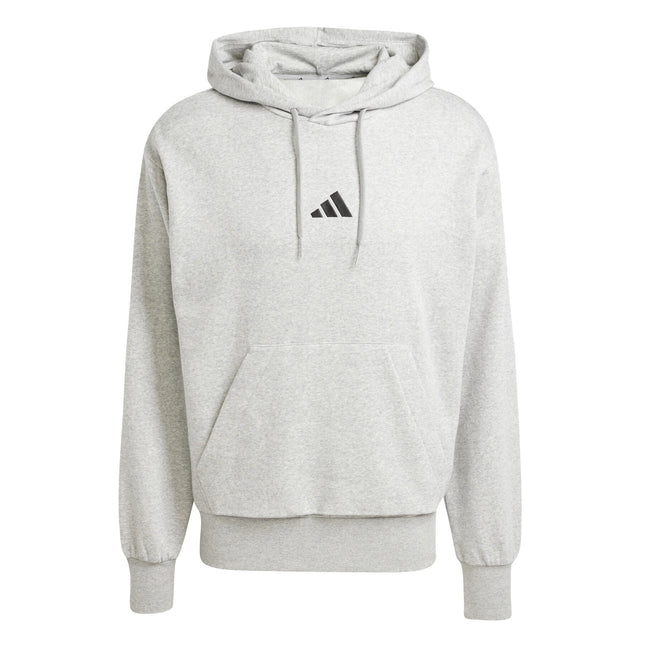 M Hooded sweatshirt adidas Essentials Feelcozy  - GREY - JE3809