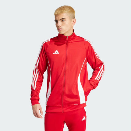 M TIRO 24 TRAINING TRACK TOP  RED - IR7499