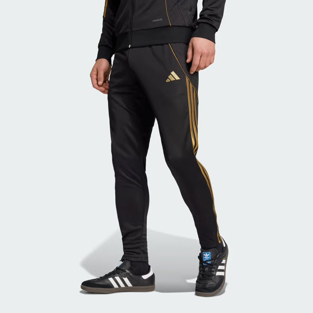 M TIRO 24 TRAINING PANTS - BLACK/GOLD - JM6804