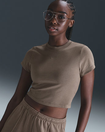 Sportswear Chill Knit Women's Cropped T-Shirt - HF9538-233