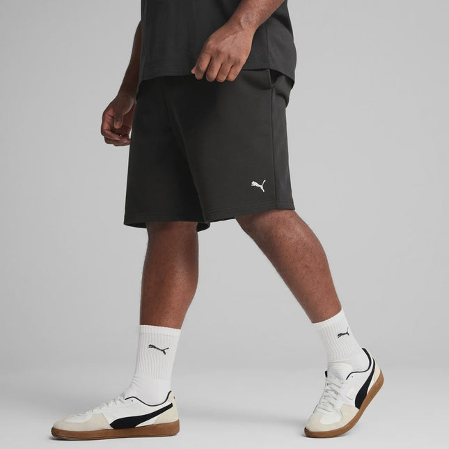 Puma Ess Logo Shorts 10"  - BLACK - 682598 01