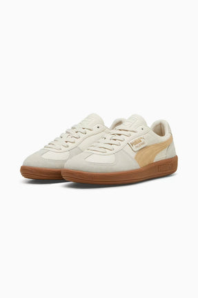 W Palermo Leather Sneakers - WHITE/GOLD - 396464 19