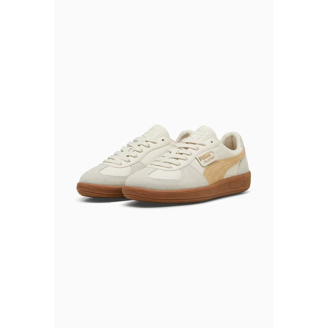 W Palermo Leather Sneakers - WHITE/GOLD - 396464 19