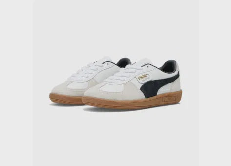 PUMA PALERMO  LTH WHT/BLK - 397647 01
