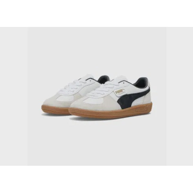 PUMA PALERMO  LTH WHT/BLK - 397647 01