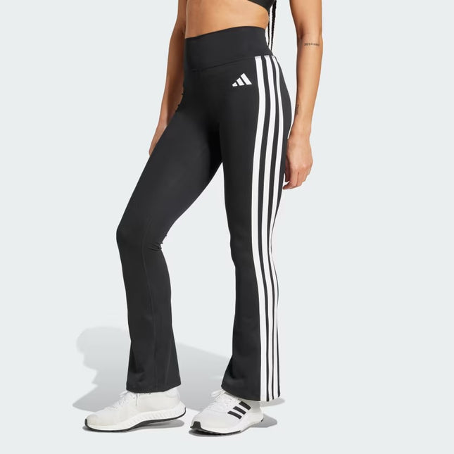 OPTIME ESSENTIALS 3-STRIPES FLARED LEGGINGS  - JD6544